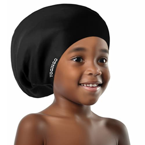 Extra Large Swim Cap Kids - Kids Swim Cap for Long Hair/Short Hair, Swim Cap for Braids and Dreadlocks - Silicone Swim Caps for Girls&Boys, Swimming Cap for Kids 6-14, Keep Hair Dry