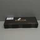 Glass Bathroom Shelves,Brushed Nickel Floating Shelves for Wall Rectangular Modern Stainless Steel Glass Shelf for Bathroom Shelves Wall Mounted 16 Inch (16"with Railing)