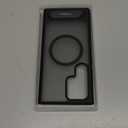 TORRAS Strong Magnetic & Seamless Stand for Samsung Galaxy S24 Ultra Case, Fit for MagSafe, Mil-Grade Drop Protection, Kickstand for Samsung Galaxy S24 Ultra Case, Translucent Back/Black Edge