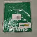 Tipsy Elves Mens St Patricks Day Shirt  Funny Irish Graphic T-Shirt, Green Clover St Patricks Tee (Green, L)