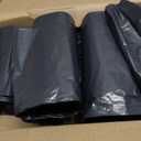 AmazonCommercial 23 Gallon SlimJim Trash Bags for Rubbermaid Receptacles, 1.1 Mil, Black, 150 Count