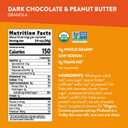 Love Crunch Organic Dark Chocolate & Peanut Butter Granola, 11.5 oz (Pack of 6), Non-GMO, Fair Trade, by Nature's Path