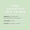 e.l.f. Tone Adjusting Face Primer, Makeup Primer For Neutralizing Uneven Skin Tones & Redness, Grips Makeup To Last, Vegan & Cruelty-free, Large