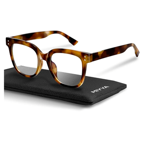 miyya Oversized Blue Light Glasses For Woman, Fashion Computer Screen Glasses, Non Prescription Eyeglasses For Women