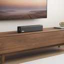 BESTISAN SE02 Soundbar, 50 Watt Bluetooth 5.0 Home Audio Sound Bar with Touch Control, Sub-Out Port, Bass Adjustable, Mountable, 2023 Version