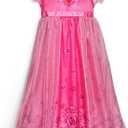 Disney Girls' Fantasy Gown Nightgown (Pink)