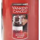 Yankee Candle Kitchen Spice Classic 22oz Large Dual-Wick Tumbler Candle, Long-Lasting Burn Time, Ideal for Holidays and Gift-Giving