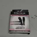 Physix Gear Compression Socks 20-30 mmHg - Men & Women - Running, Nurses, Shin Splints, Flight, Travel (Black/Pink)