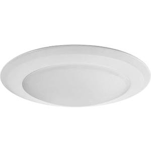 7.5" Flush Mount Ceiling Light, Dimmable LED Disk & Ceiling Lights,16.5W (120W Equivalent), 120V, 5000K, ETL - 4/6" J-Box, Wet Location LED Lights, Light Fixtures (Bright White)