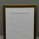 TWING 11x14 Picture Frame,Display Pictures 8x10 with Mat or 11x14 Without Mat,Ornate Picture Frames for Wall Mounting or Table Display,Rustic Gold,1 Pack