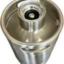 64oz Commercial Beer Keg 2L American Barrel Keg with D System Sankey Valve for Craft and Draft Beer