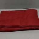 Homaxy 100% Cotton Waffle Weave Kitchen Dish Towels, Ultra Soft Absorbent Quick Drying Cleaning Towel, 13 x 28 Inches, 8-Pack, Brick Red