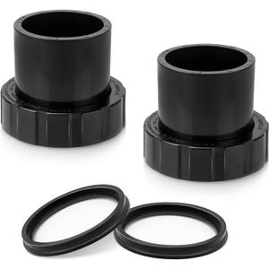SPX3200UNKIT Union Connection Kit for Hayward Select, Pump Union Connection for Hayward Tristar, Northstar, EcoStar Pumps, SwimClear Cartridge Filter & Universal H-Series Low Nox Heater - 2 Pack