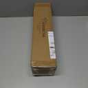 KAMANINA Curtain Rods for Windows 72 to 144 Inches (6-12ft) Long Heavy Duty Curtain Rod, 7/8 Inch Adjustable Decorative Drapery Rods with Netted Texture Finials, Bronze, Size: 32-144"