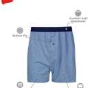 Hanes mens Underwear Boxers Pack, Cool and Breathable Cotton Underwear, Exposed and Comfortflex Waistbands, Multi-pack XL