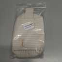 Makeup Bag Small Cosmetic Bag Portable Make Up Bags for Women Cute Makeup Bag for Purse Large Open Small Makeup Pouch Waterproof Makeup Organizer Bag Travel Essentials with Zipper Beige