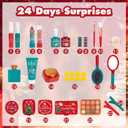 Advent Calendar 2025 Girls Pretend Play Fake Makeup Toys Stocking Stuffers Toys for Kids