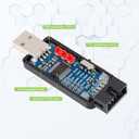Industrial USB to Serial Adapter UART Serial Adapter FT232RL Serial to USB Converter USB to TTL Adapter Port Module Support Multi Systems and Multi Protection Circuits with Shell