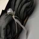 KASENTEX Queen XL Quilt Set 98"x98"  Soft Washed 3-Layer Lightweight Bedspread, Minimalist Nordic Design, All-Season Spring & Summer Quilt Set (1 Quilt + 2 Pillow Shams), Dark Grey