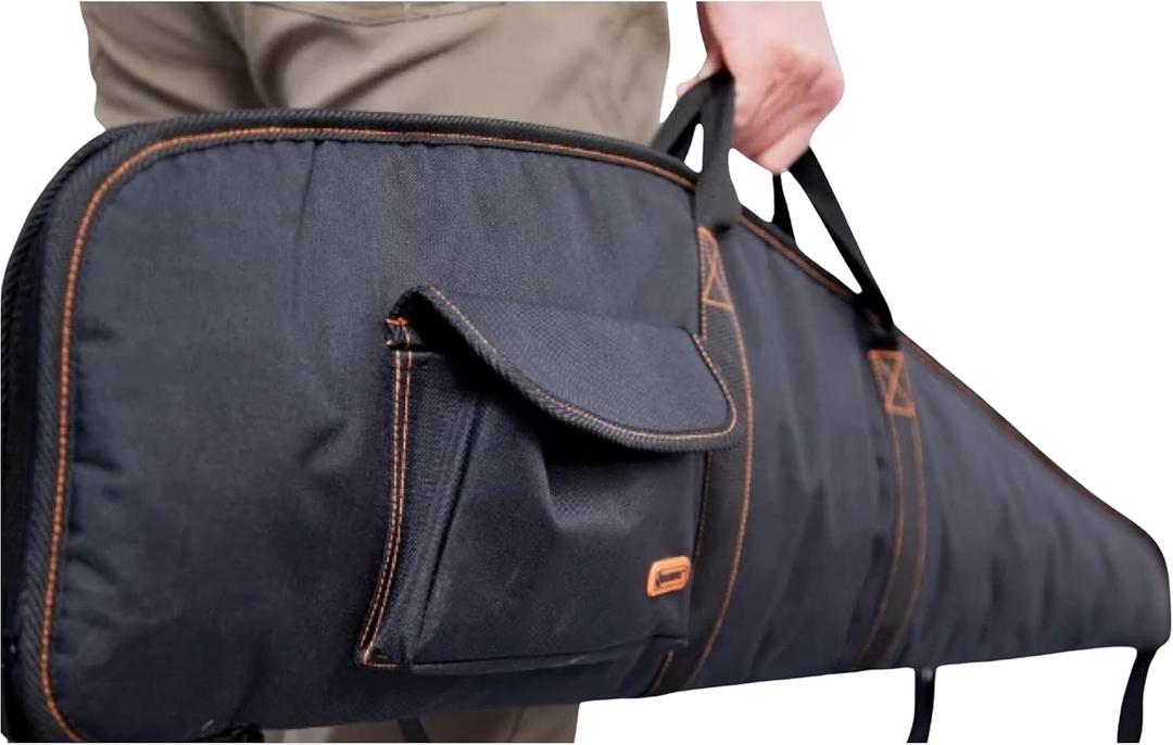 Shotgun and Rifle Case - Removes Moisture from Guns - Protects Against Rust and the Elements, Black, (AD100BL)