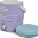 Igloo Retro Barrel of Fun 2 Gallon Jug, Lilac Breeze