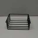 Cutting Board and Pot Lid Organizer Rack Carbon Steel Kitchen Storage Stand Countertop Rack for Kitchenware Holder Multifunctional Kitchen Organizer, Black