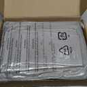 Amazon Basics 6-Piece Fade-Resistant 100% Cotton Towel Set for Bathroom, Soft and Absorbent, 2 Bath Towels, 2 Hand Towels, 2 Washcloths, Gray