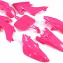 Pink Strength Plastic Fairing Body Cover Kits For Honda XR50 CRF50 Piranha SSR Thumpstar Stomp Coolster SDG GPX DHZ CRF50 XR50 50cc 70cc 90cc 110cc 125cc 140cc 150cc 160cc Dirt Pit Bike