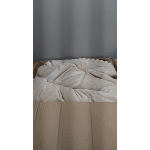 Bedsure Fluffy Comforter Set King Size - Super Soft Faux Fur Bed Set Linen, All Seasons Warm Plush Fleece Bedding, 3 Pieces, 1 Shaggy Fuzzy King Comforter with 2 Pillowcases