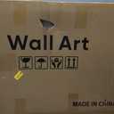 Large Framed Neutral Abstract Wall Art for Living Room Set of 2, 24x36 In, 24" W x 36" H x 2Pcs