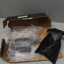 HOZE Heavy Duty Shelf Brackets 4-Inch, 6 Pack, Modern Black Matte Finish, 1/5" Thick Steel, Metal L Brackets, Easy-to-Install, Strong Support for Shelves, Versatile & Stylish (4 Inch - 6 Pack)