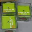 Sprayed Glass With Label With Gold Metal Lid 3.0 Oz + Candle 2.5 Oz Pack Of 7