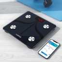 RENPHO Smart Body Fat Scales, Bluetooth Bathroom Scales High Precision Weighing Scale with App, Body Composition Monitor for Body Fat, BMI, Body Weight, Muscle Mass, 300x300mm