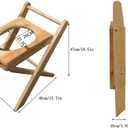 Foldable Yoni Steam Seat,Steaming Seat with Four Legs(No Steamer)