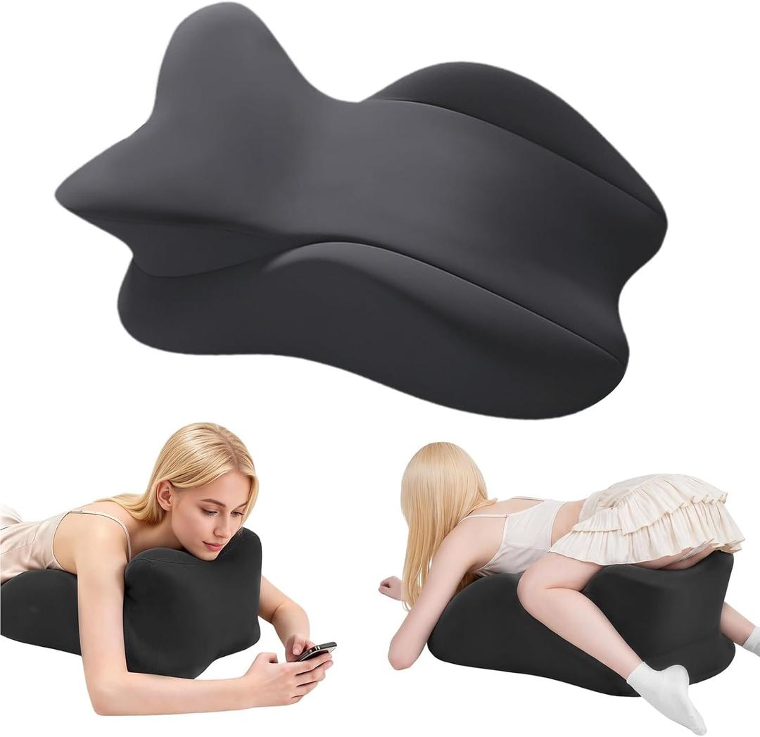 Yuanjing Ergonomic Memory Foam Wedge Firm Pillow, Middle Size 24.5*16*9inch