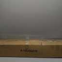 Juegoal 7 ft Pre-Lit Optical Fiber Christmas Artificial Tree, with LED RGB Color Changing Led Lights, Snowflakes and Top Star, Festive Party Holiday Fake Multicolor Xmas Tree with Sturdy Metal Legs (Green)