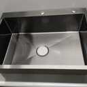 Black Kitchen Sink, Drop In Stainless Steel 30x22x8 Inch Topmount Single Bowl Bar Sink With Accessories-Stainless Grid,Strainer Basket,Soap Dispenser,Drain Assembly Set For Modern&Classic Kitchen