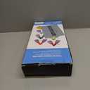 Speedo Unisex-Adult Swim Training Fins Rubber Long Blade (Medium, Blue/Grey SIOC)