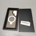 For Samsung Galaxy S24 Ultra Case, Magnetic Adjustable Ring Stand [Fit for Magsafe], [Military-Grade Shockproof Protection] Phone Case for S24 Ultra Case with Kickstand&Ring Holder (Orange)