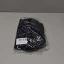 2 Pack Fleece Lined Slouchy Stocking Winter Warm Beanie Men Women Soft Knit Thermal Cuffed Skull Cap Plain Hat (Medium-Large, 2p--coffee-black)