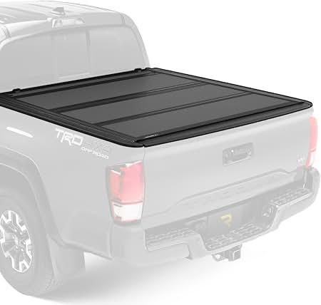 RealTruck BAK BAKFlip MX4 Hard Folding Truck Bed Tonneau Cover | 448426 | Fits 2016-2023 Toyota Tacoma w/OE Track System 5' 1" Bed (60.5")