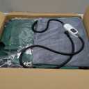 Outdoor Cat House Weatherproof, Heated Cat House for Outside, Insulated Outdoor Cat Shelter with Thickened Model (Green, L)