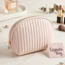 Quilted Cosmetic Bag Pack Of 3