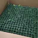 Artificial Hedge Grass Wall, Boxwood Panels 20"x20"(12pcs), Greenery Wall Backdrop, UV Protected Privacy Fence Screen, Green Wall Decor for Outdoor Indoor Wedding Dcor (Dracaena)