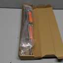 2 Pack 29 Inch Spray Wand, Brass Barb Match 1/4" & 3/8" Sprayer Wand Hoses, Adjustable Nozzle Stainless Steel Sprayer Wand with Shut off Valve for Weed Garden Car Wash (Orange)