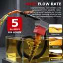 5 Gpm Cordless Fuel Transfer Pump, Portable Gas Transfer Pump