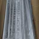 Mefirt White 9-Tier Over The Door Pantry Organizer, Pantry Organization and Storage, Deep Baskets Hanging Heavy-Duty Metal, Wall Spice Rack Seasoning Shelves for Home & Kitchen, Laundry Room Bathroom