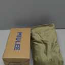 MIULEE Pack of 2 Olive Green Decorative Velvet Throw Pillow Covers Soft Pillowcases Solid Square Cushion Case for Winter Sofa Bedroom Car 18x18 Inch