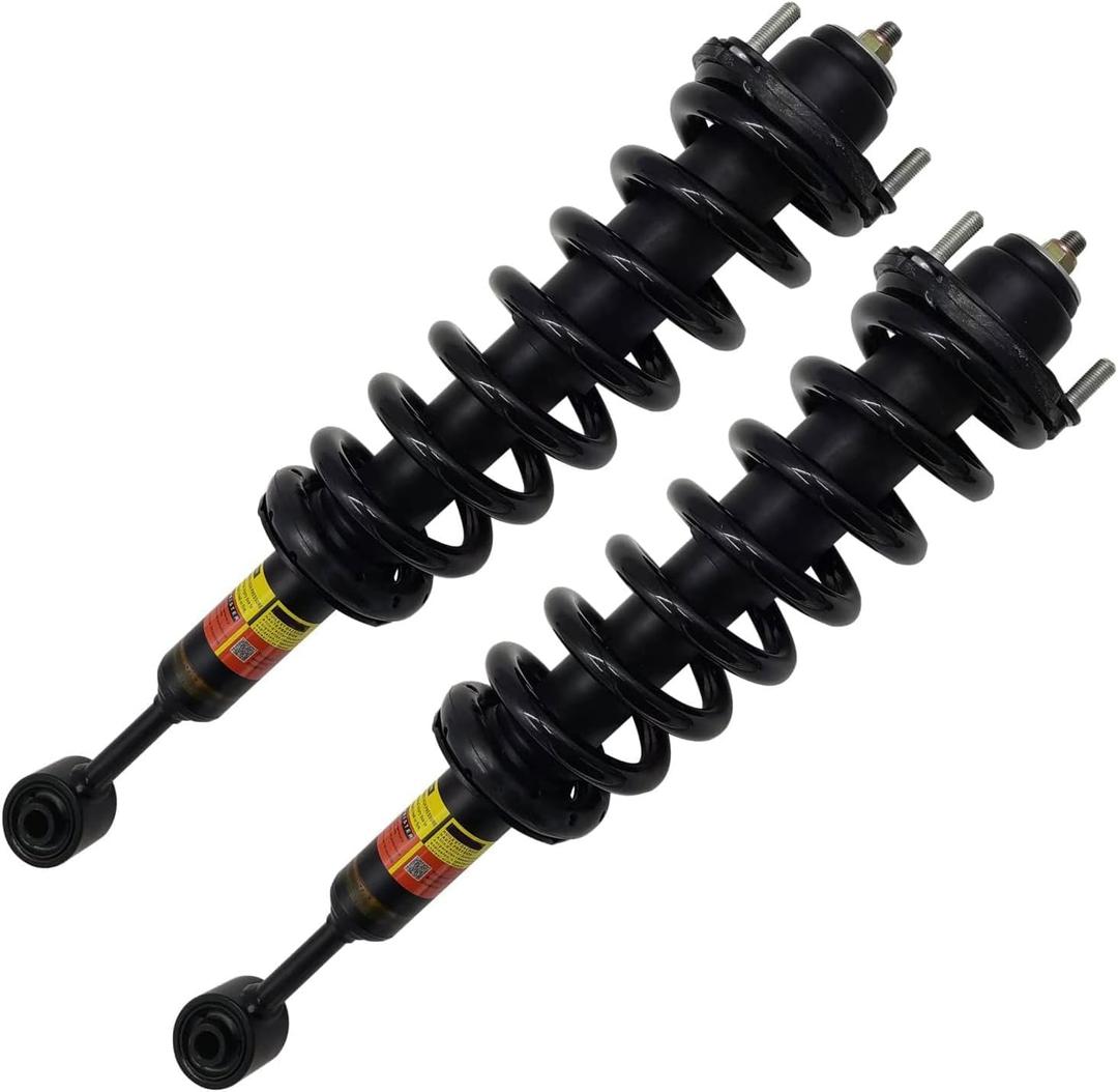 48510-69195 48510-69415 Front Shocks Struts Absorber Compatible with Lexus GX470 4.7L 2003-09, Fits For Toyota Land Cruiser Prado 120 2002-09 48510-69495, 48510-60121, 48510-60120
