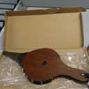 Z-Color 1PCS Brown Wood Fireplace Bellows 12" x 4.9" Outdoor Cooking Fan Air Blower